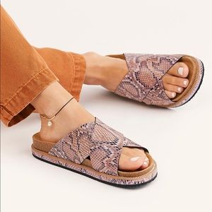 Free People Sidelines Footbed Sandals